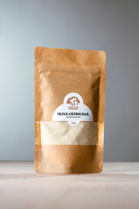 Hliva ustricová (Pleurotus ostreatus) - prášok