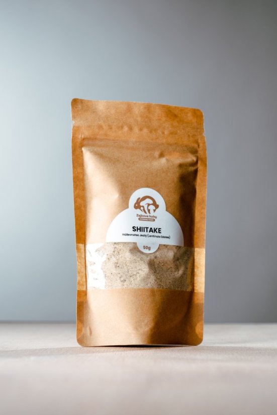 Shiitake (Lentinula edodes) - prášek Shiitake (Lentinula edodes) - prášek