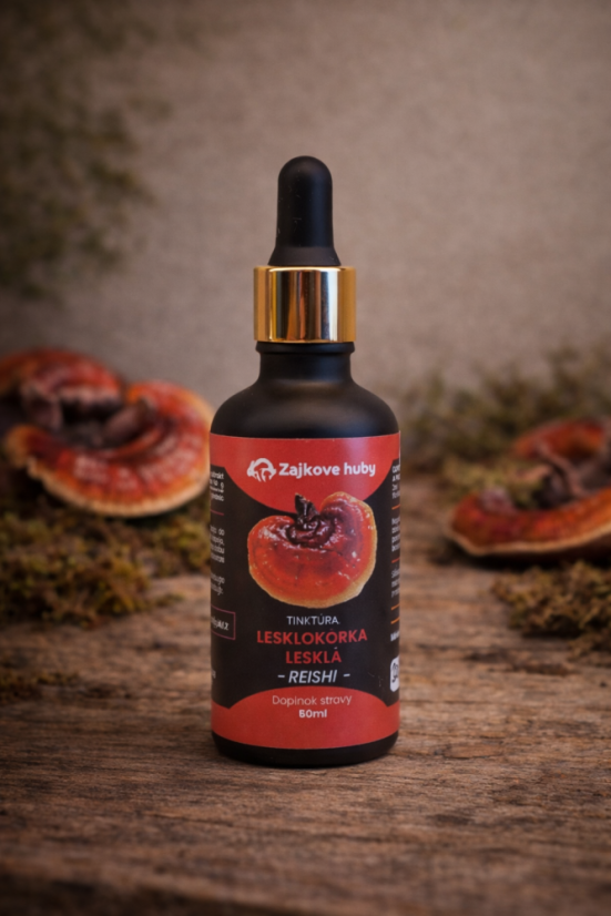 Tinktúra Reishi - slovenská výroba