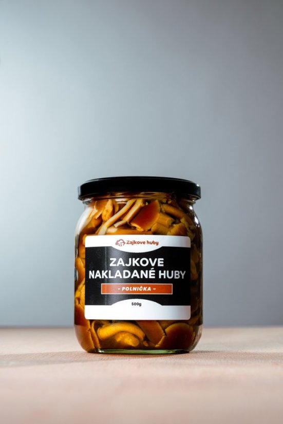 Nakládané Zajkove huby - Polnička topolová