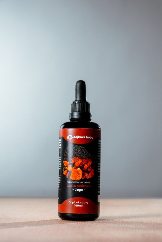Tekutý extrakt Chaga sibiřská - 15:1