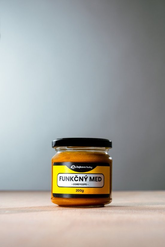 Funkční med s Cordycepsem